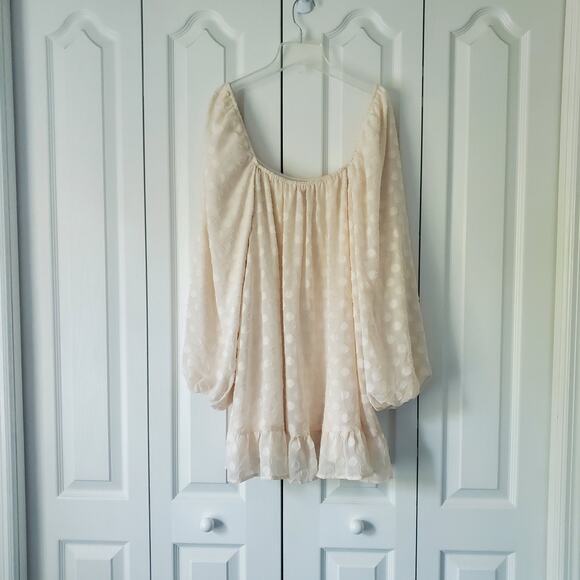 Show Me Your MuMu Cream Mini Dress - Picture 9 of 16